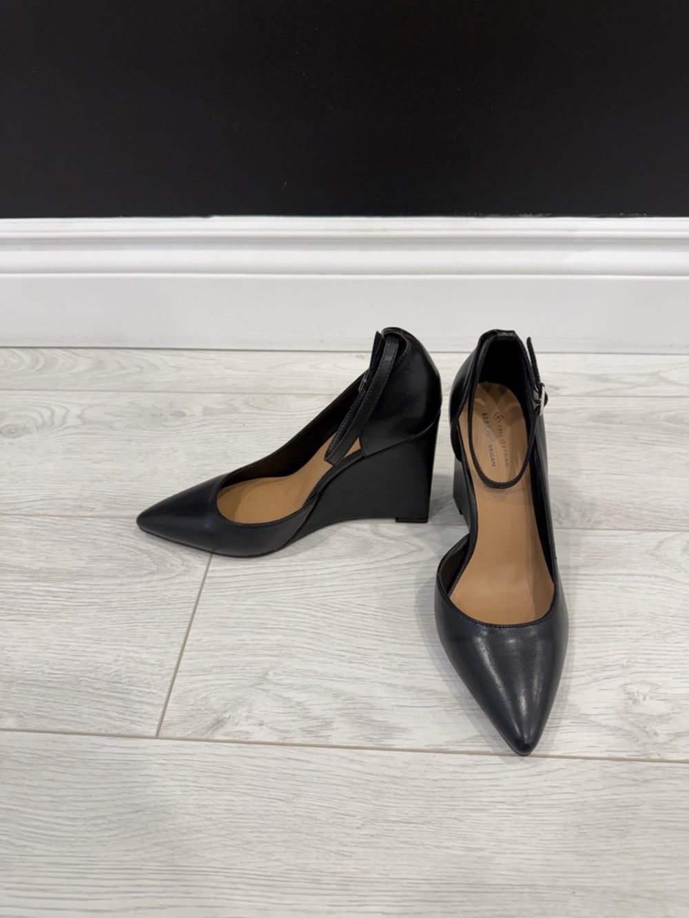 Call It Spring | Ankle Strap Wedge Pumps